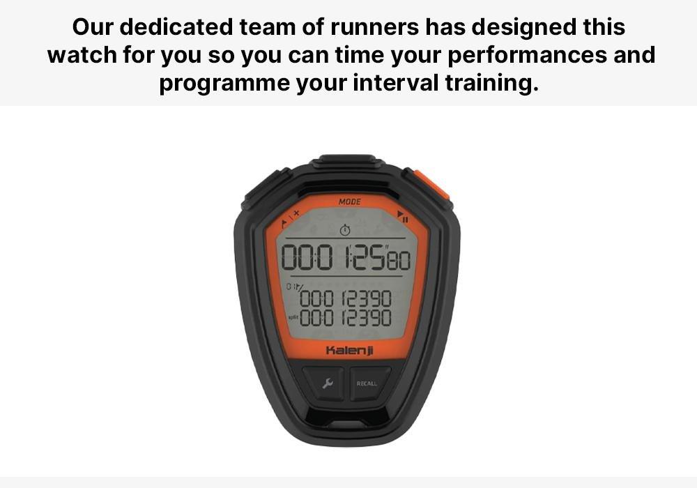 ONstart 310 stopwatch Black orange, No Color, large image number 10