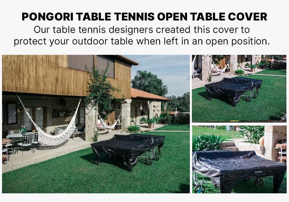 Table Tennis Open Table Cover, Black, , large image number 14