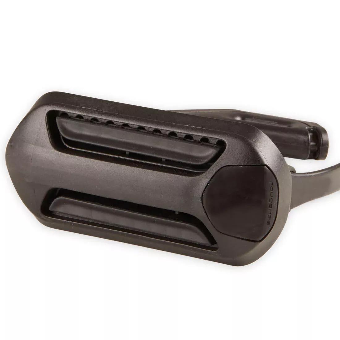 BLACK Kids'/Adult Horse Riding Safety Stirrup Irons 500, No Color, large image number 3