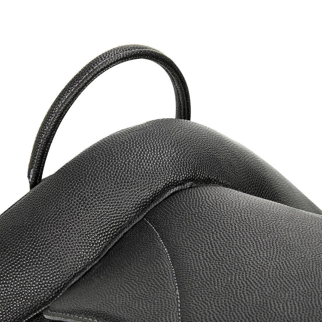 Horse Riding Synthetic Pony Saddle - 100, Black, No Color, large image number 4