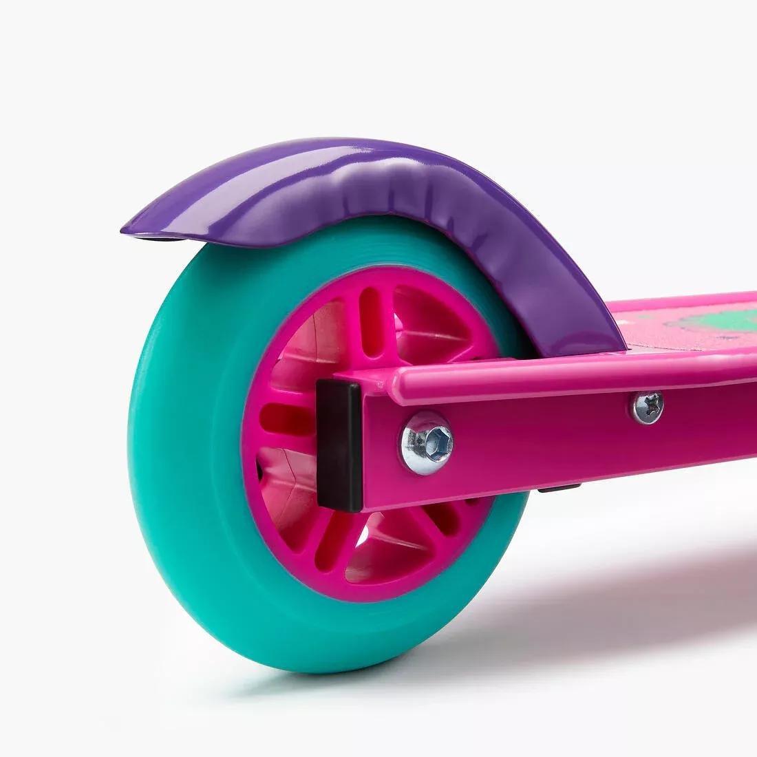 OXELO - Play 5 Children's Scooter with Brake, Purple