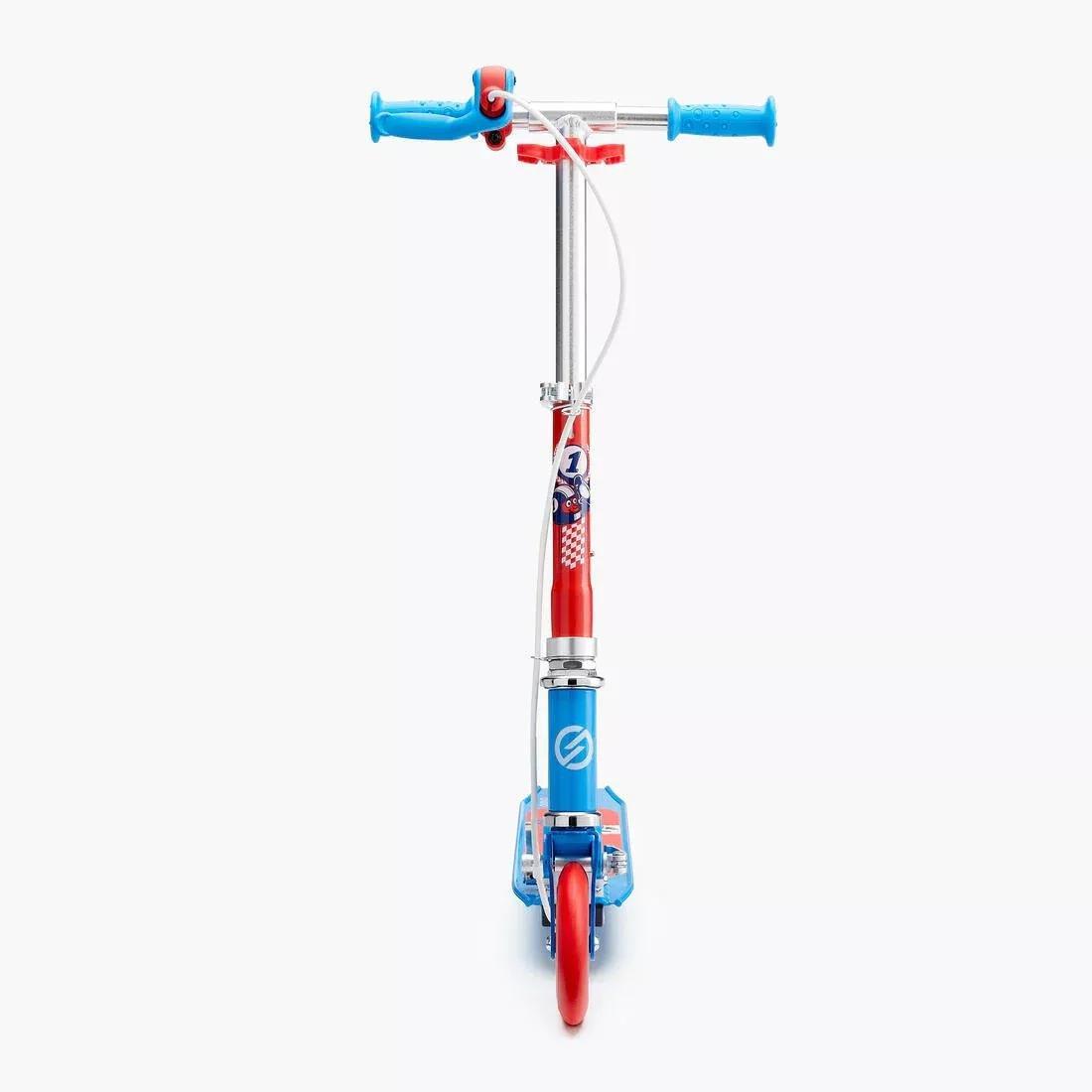 OXELO - Play 5 Children's Scooter with Brake, Blue