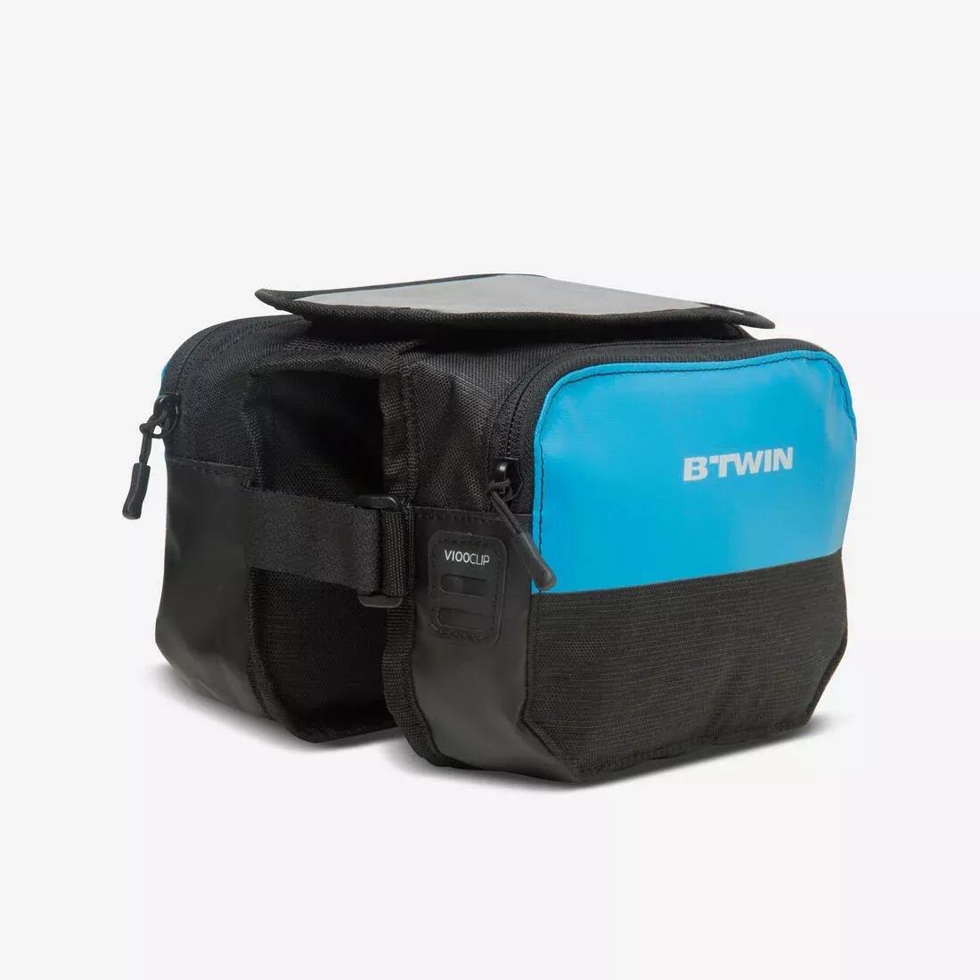520 Double Bike Frame Bag, Cyan, No Color, large image number 0