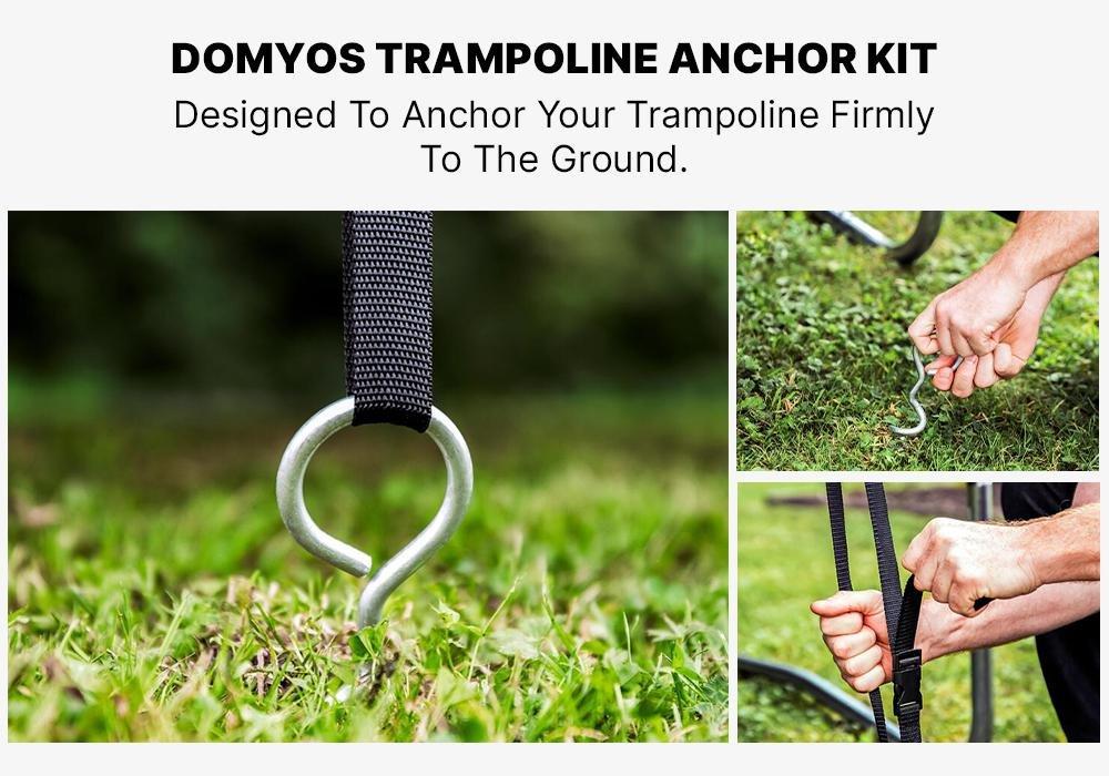 Trampoline Anchor Kit, Black, No Color, large image number 13