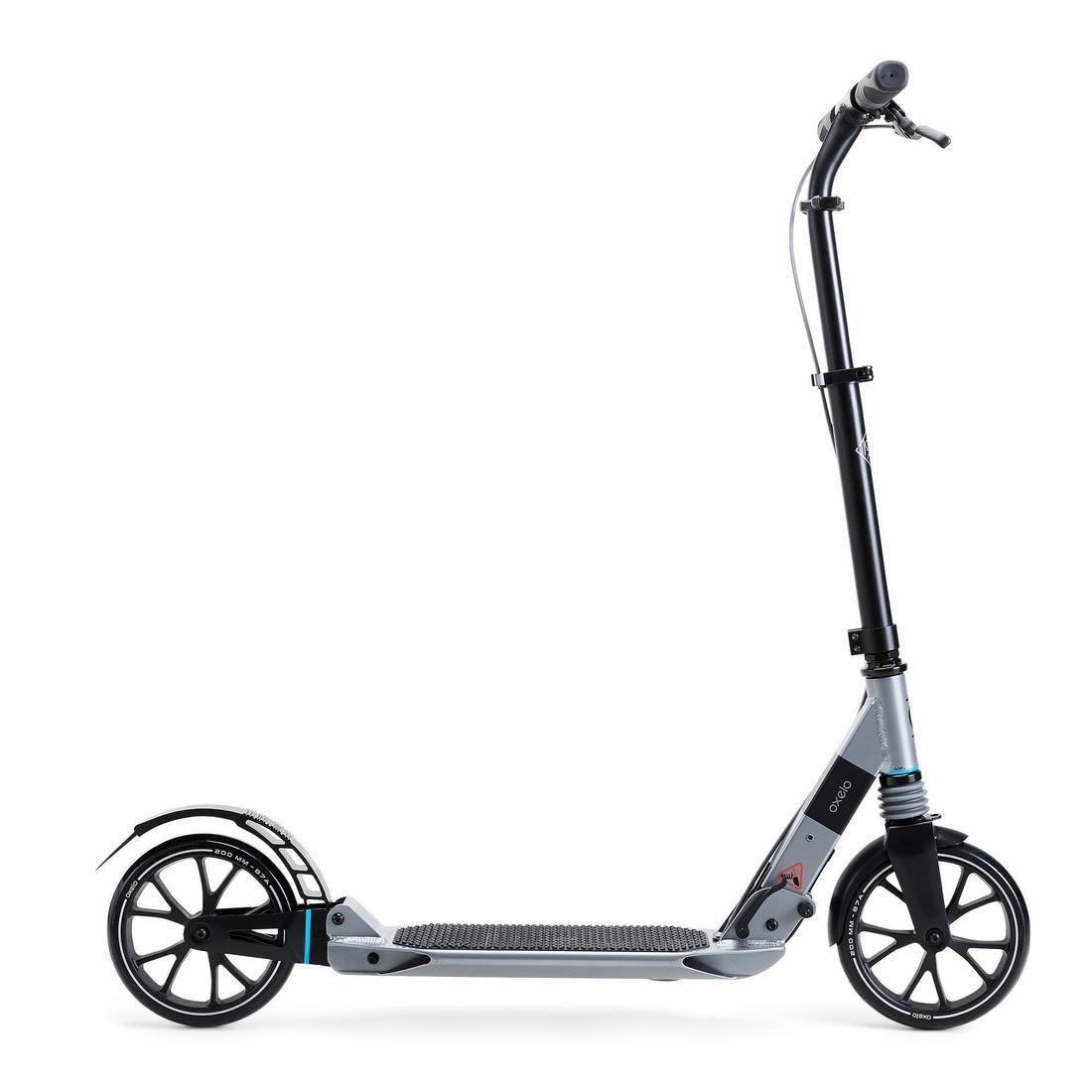 OXELO Town7 Adult Scooter, Black | Azadea UAE