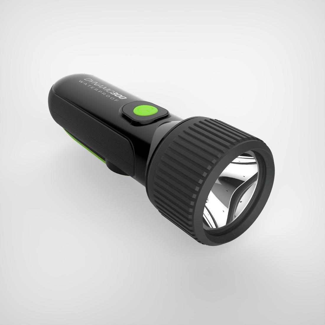 Self-Powered 35 Lumen Waterproof Torch, Black, No Color, large image number 2