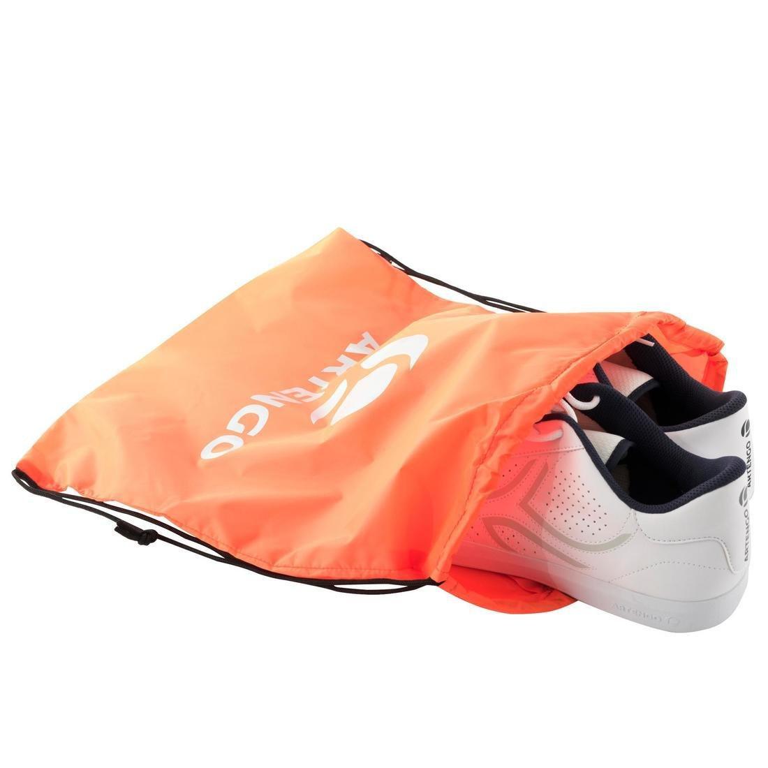 ARTENGO - Shoe Bag, Fluo Blood Orange