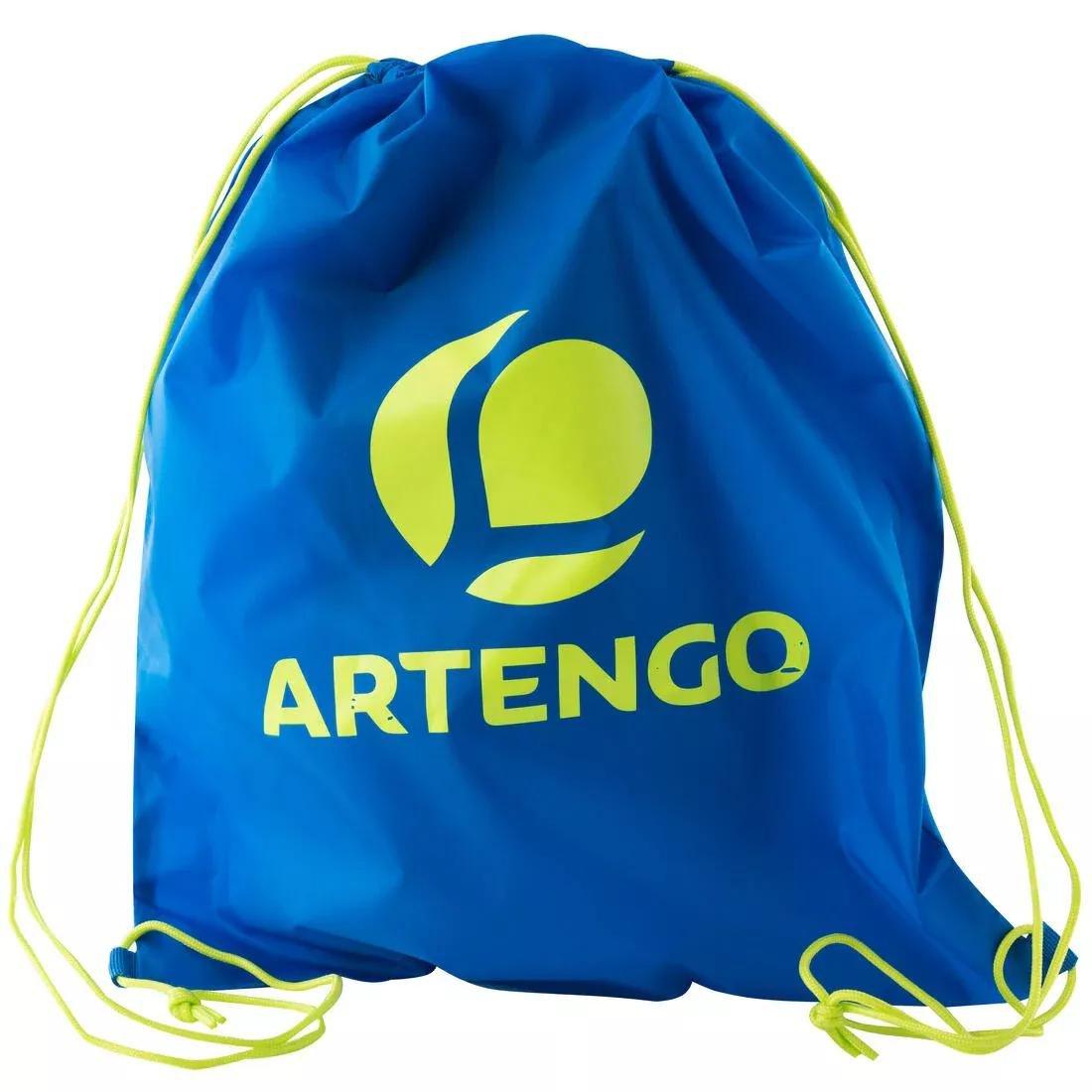 ARTENGO - Shoe Bag, Fluo Blood Orange