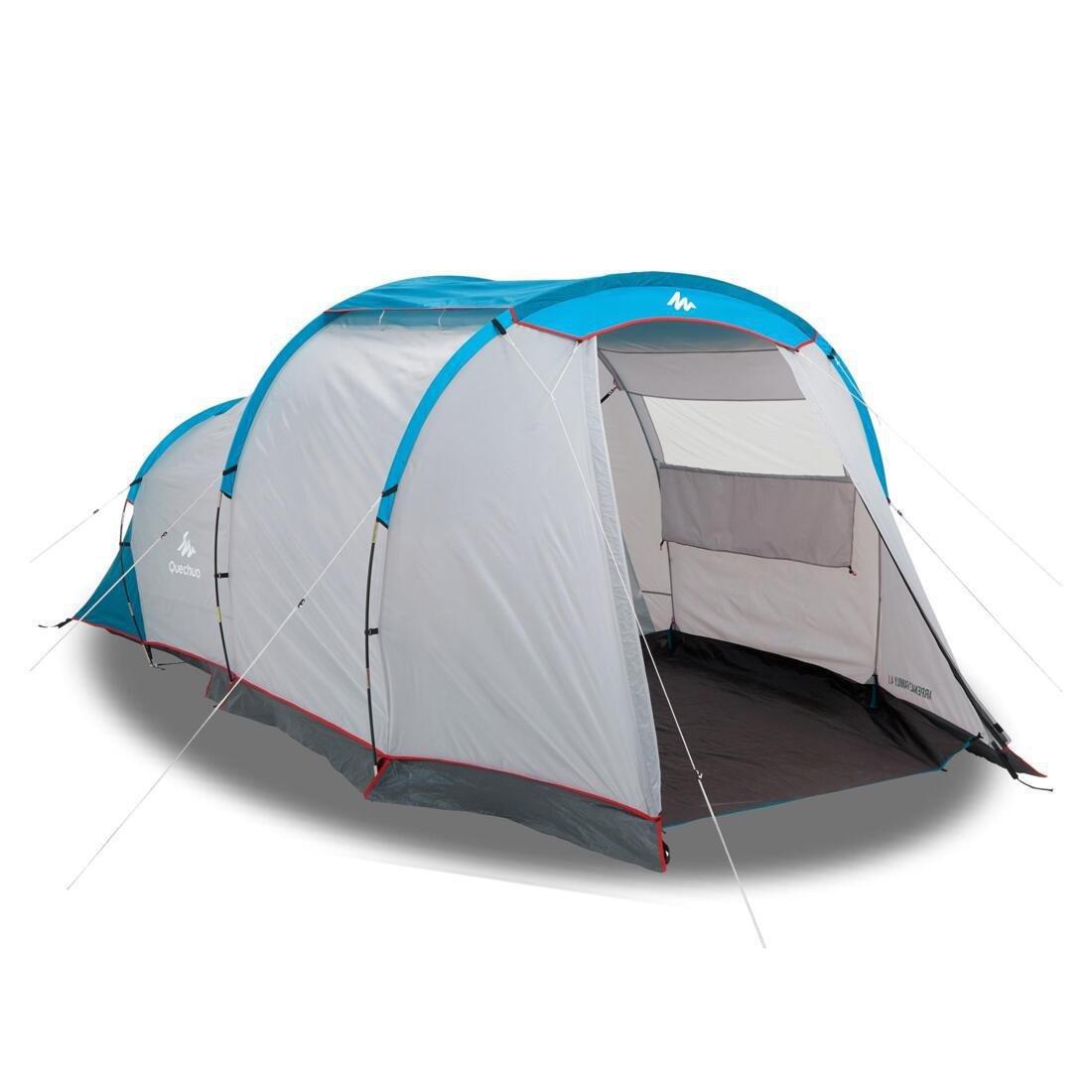 Arpenaz Family 4.1 Tent, 4 People, 1 Bedroom, No Color, large image number 4