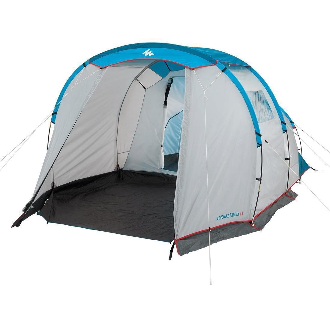 Arpenaz Family 4.1 Tent, 4 People, 1 Bedroom, No Color, large image number 9