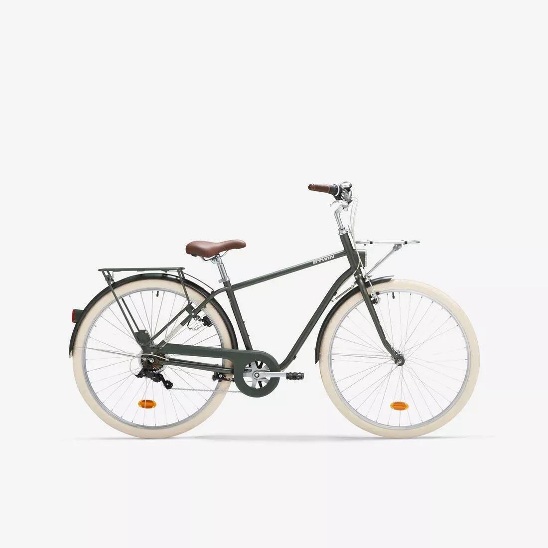Step-Over Town Bike - 520, Khaki, No Color, large image number 0