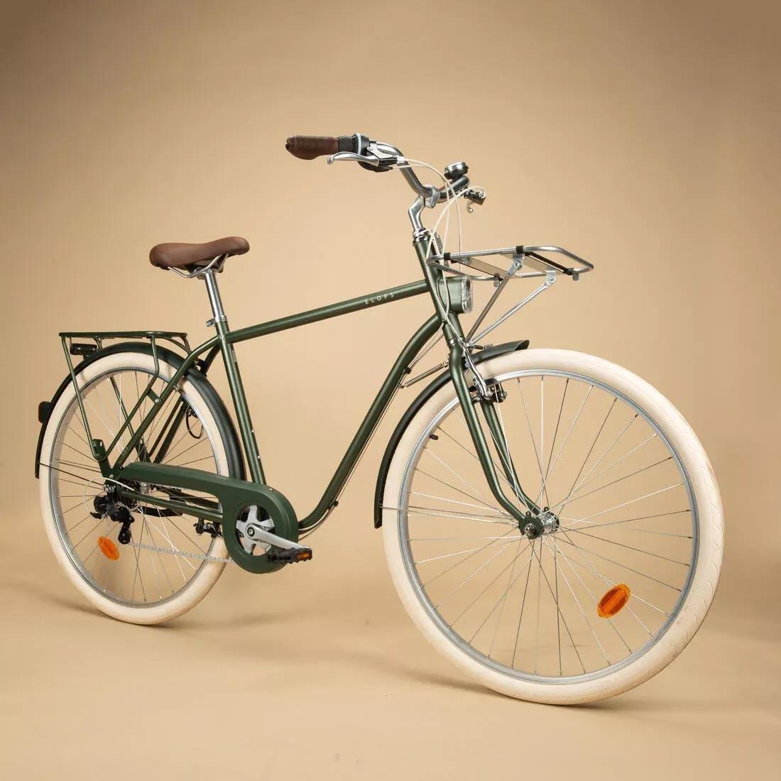 Step-Over Town Bike - 520, Khaki, No Color, large image number 1