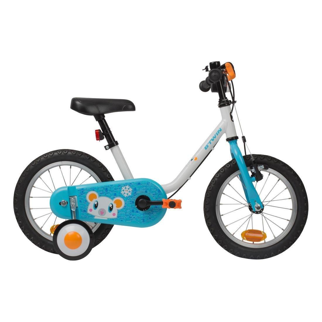 Kids 14 Bike Arctic100 , Snow White, No Color, large image number 9
