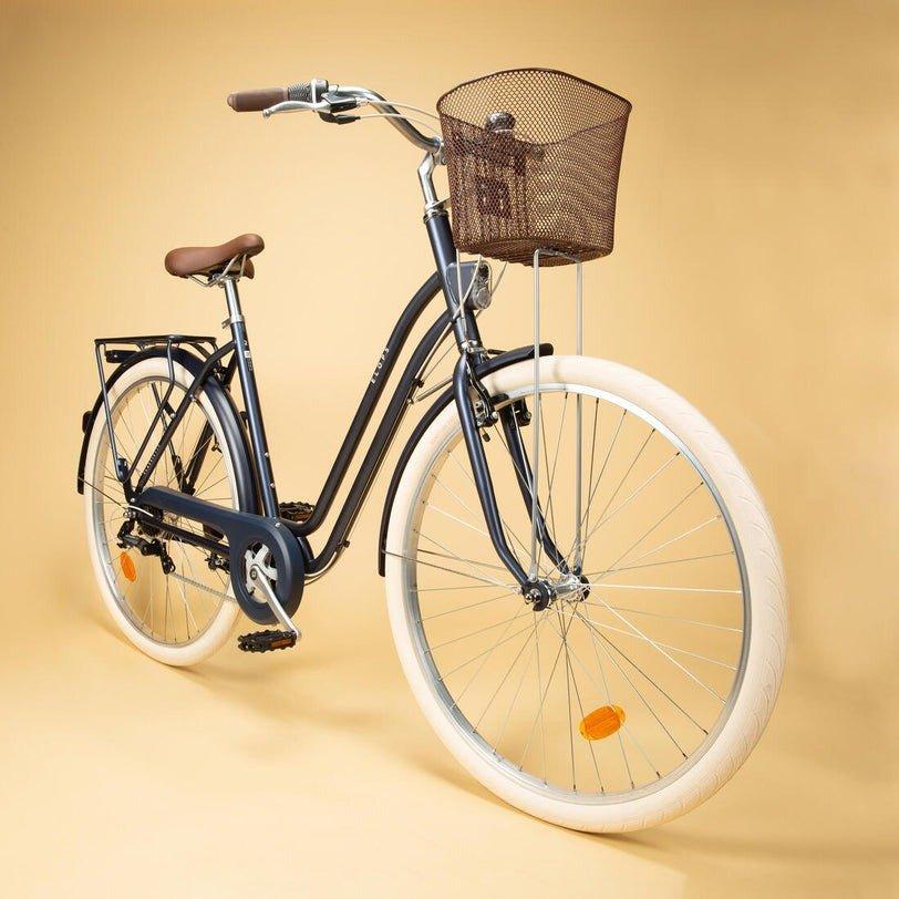 Elops 520 Low Frame City Bike, Navy Blue, , large image number 2
