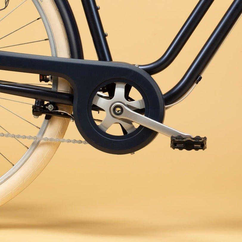 Elops 520 Low Frame City Bike, Navy Blue, , large image number 7