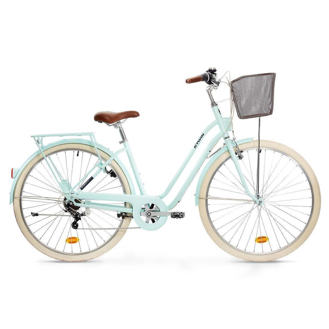 Elops 520 Low Frame City Bike, Navy Blue, , large image number 11