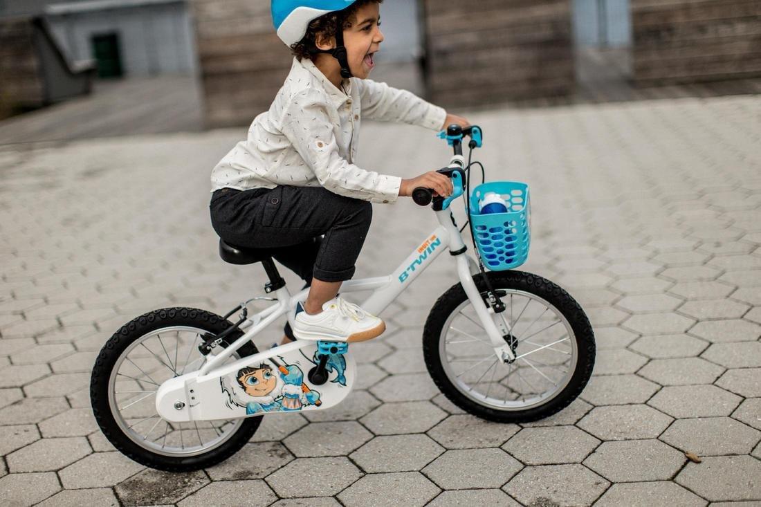 ULTRA WHITE 16 Inch KIDS BIKE INUIT 100 4-6 YEARS OLD - White, No Color, large image number 8