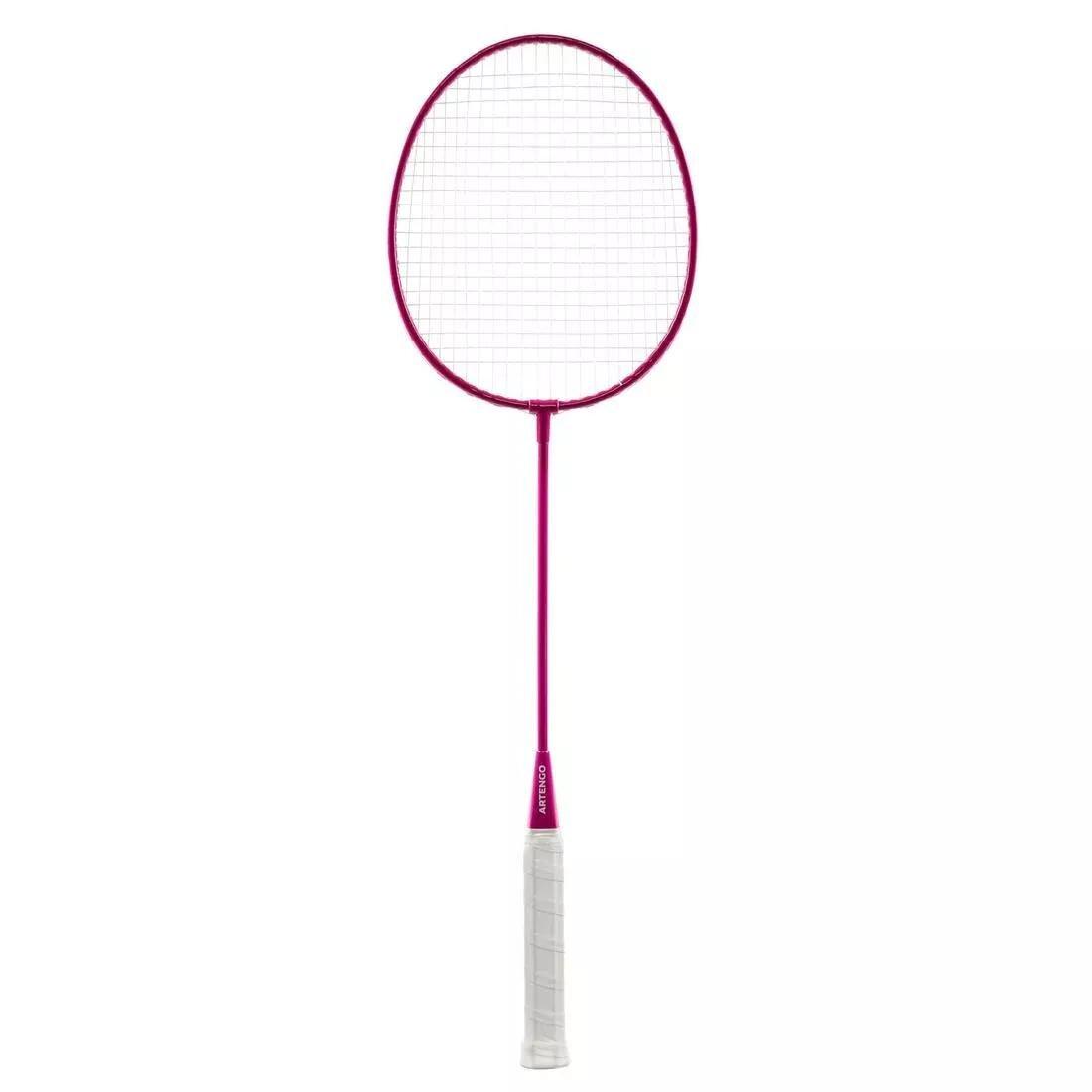 Adult Badminton Rackets Set - Pink/Green, fluo green, No Color, large image number 1