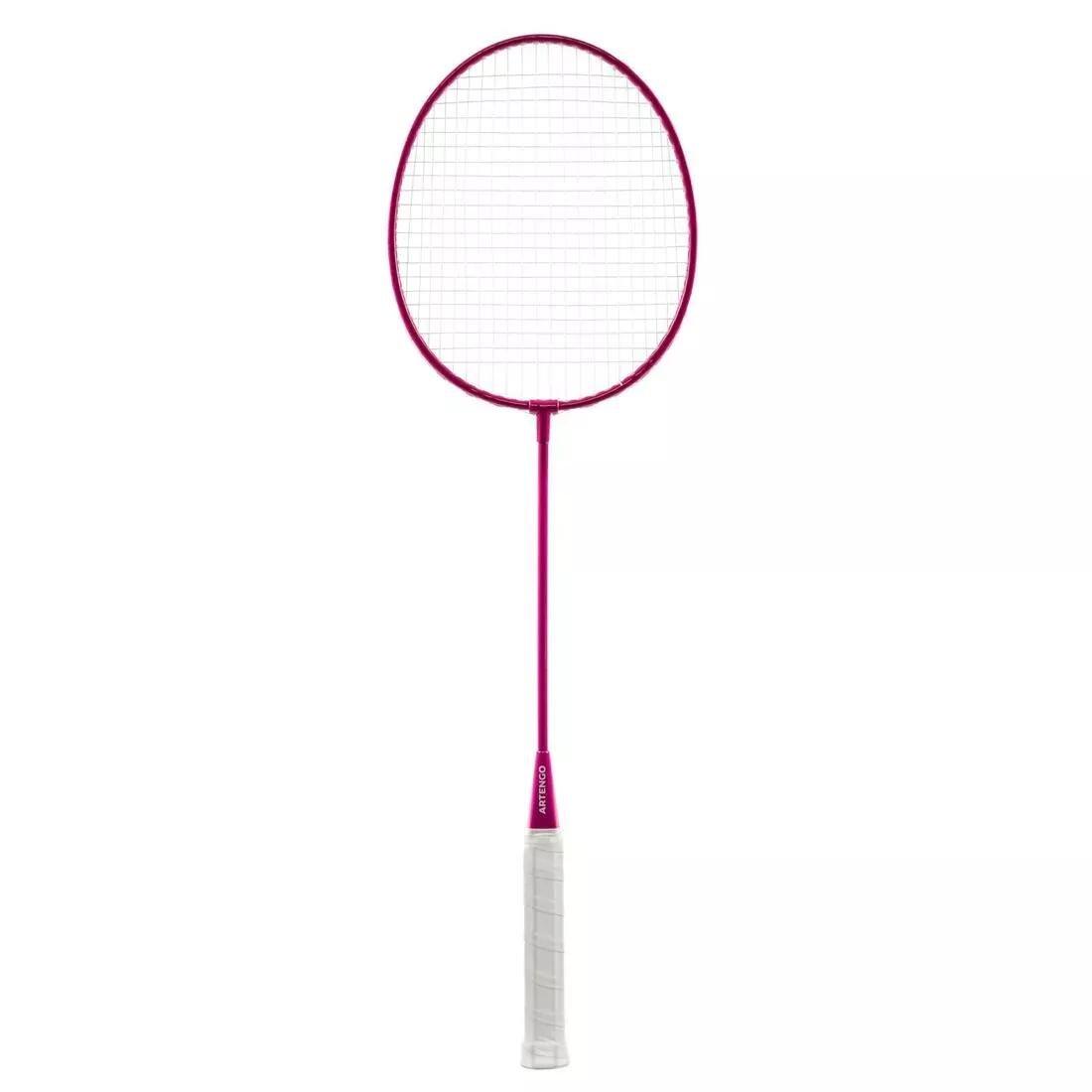 Adult Badminton Rackets Set - Pink/Green, fluo green, No Color, large image number 4