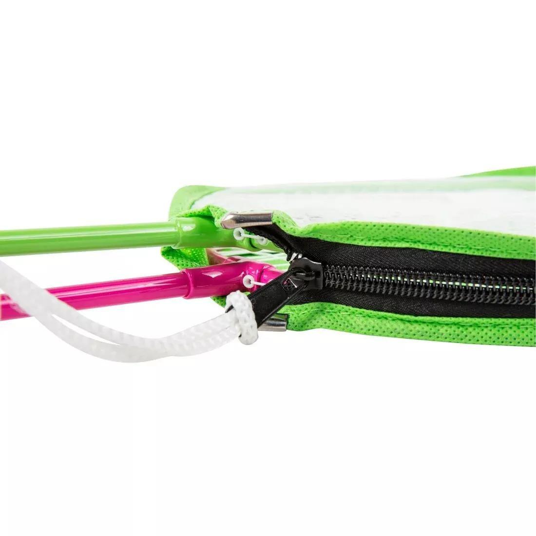 Adult Badminton Rackets Set - Pink/Green, fluo green, No Color, large image number 9
