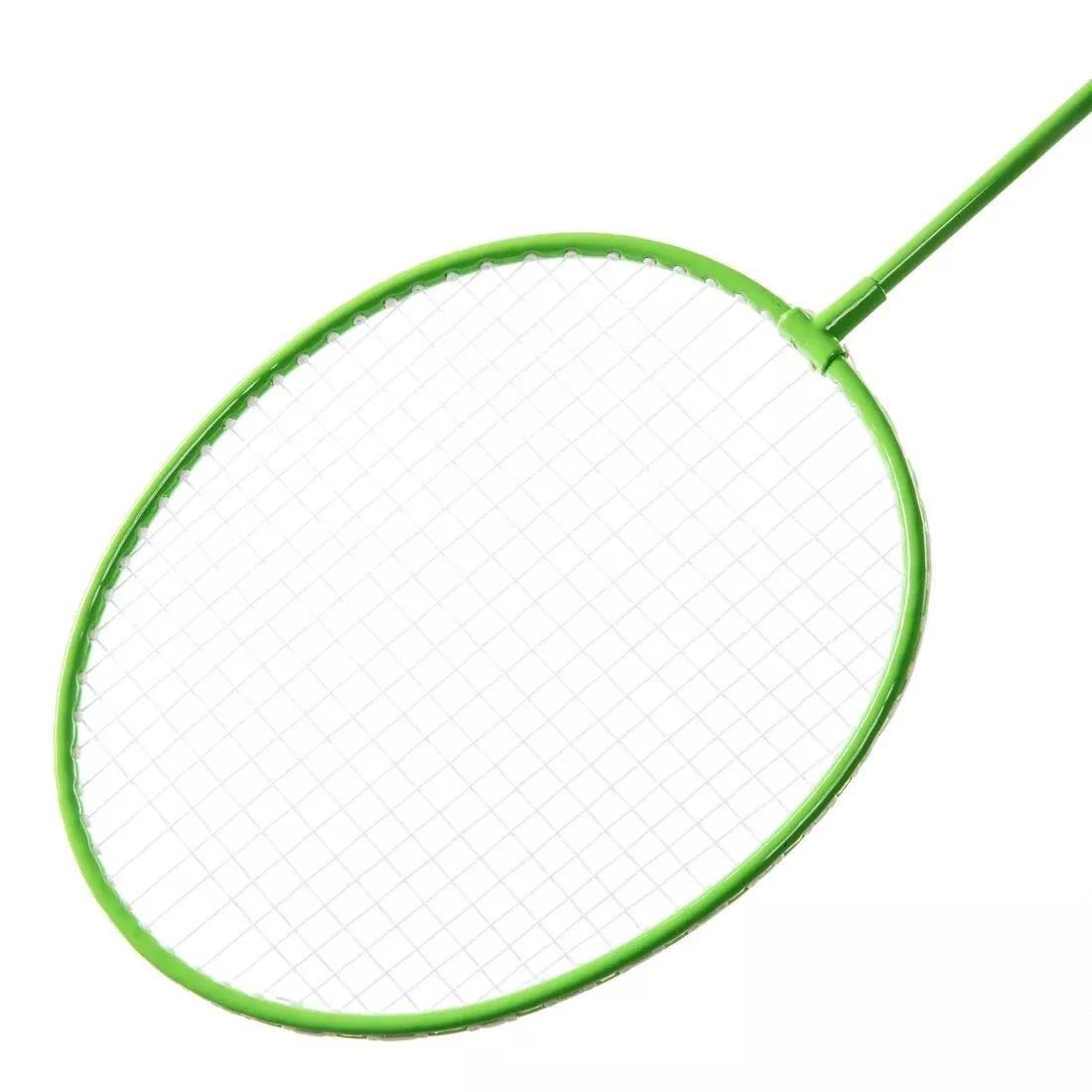 Adult Badminton Rackets Set - Pink/Green, fluo green, No Color, large image number 13