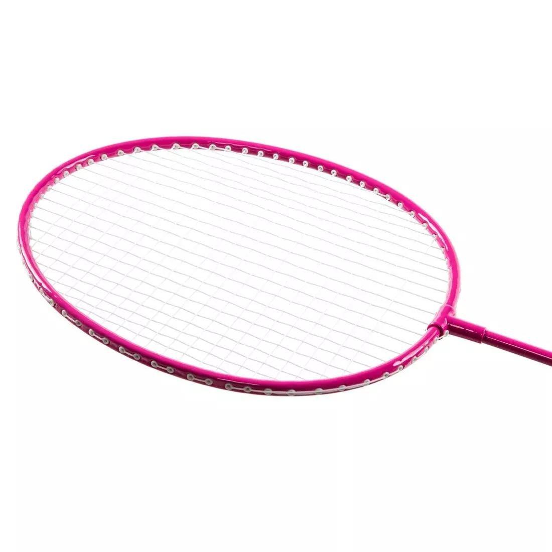 Adult Badminton Rackets Set - Pink/Green, fluo green, No Color, large image number 14