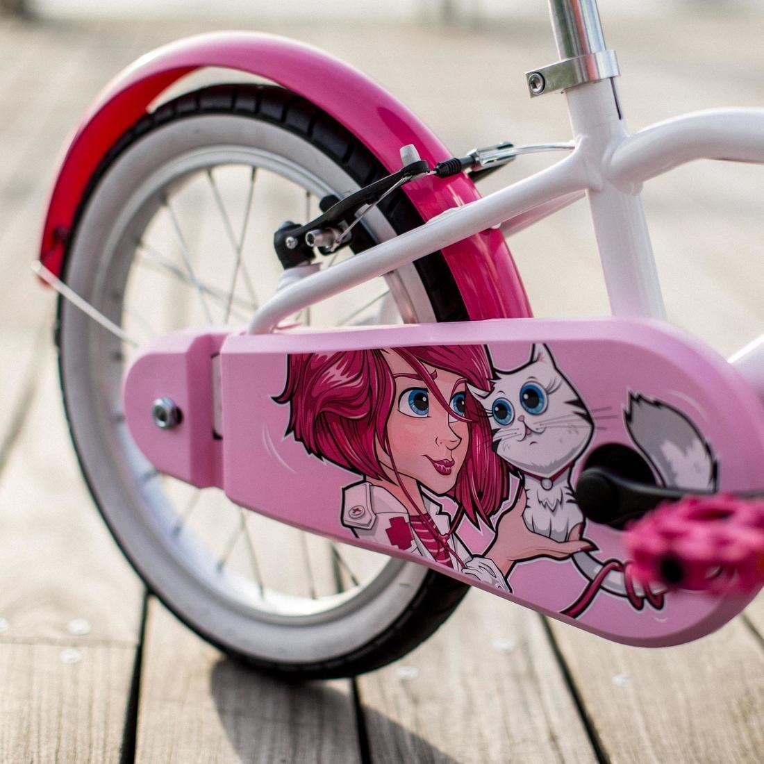 16 InchKids Bike Doctogirl500, Snow White, No Color, large image number 5