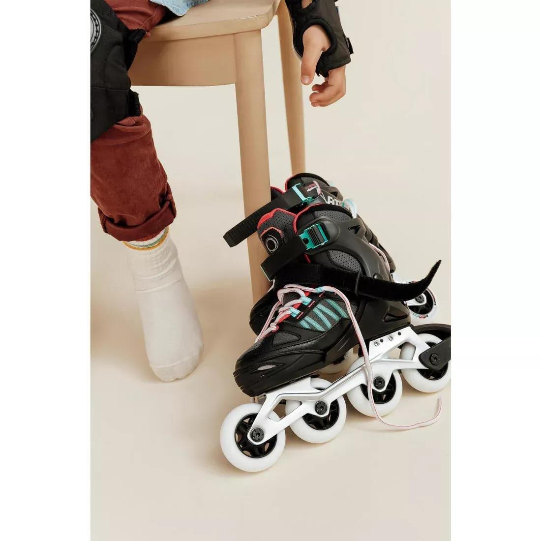 Fit JrKids Inline Fitness Skates, Pebble Grey, , large image number 4