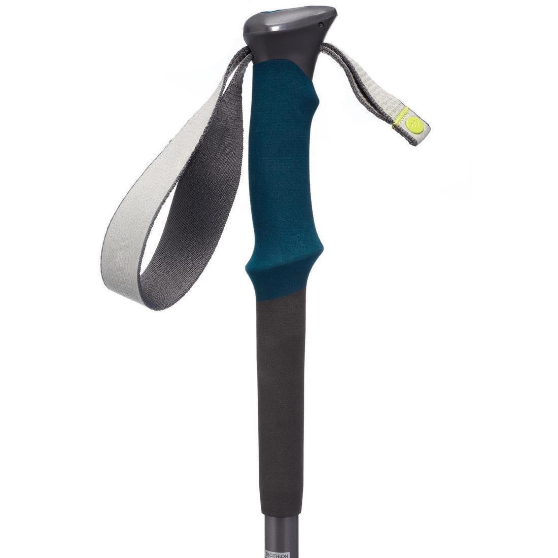 Adult Anti-Shock Hiking Pole, Grey/Blue, Grey, No Color, large image number 3