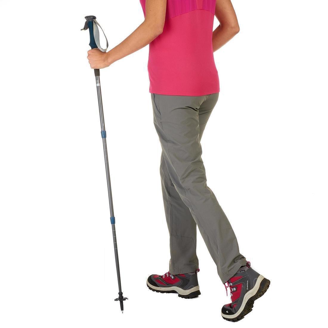 Adult Anti-Shock Hiking Pole, Grey/Blue, Grey, No Color, large image number 6