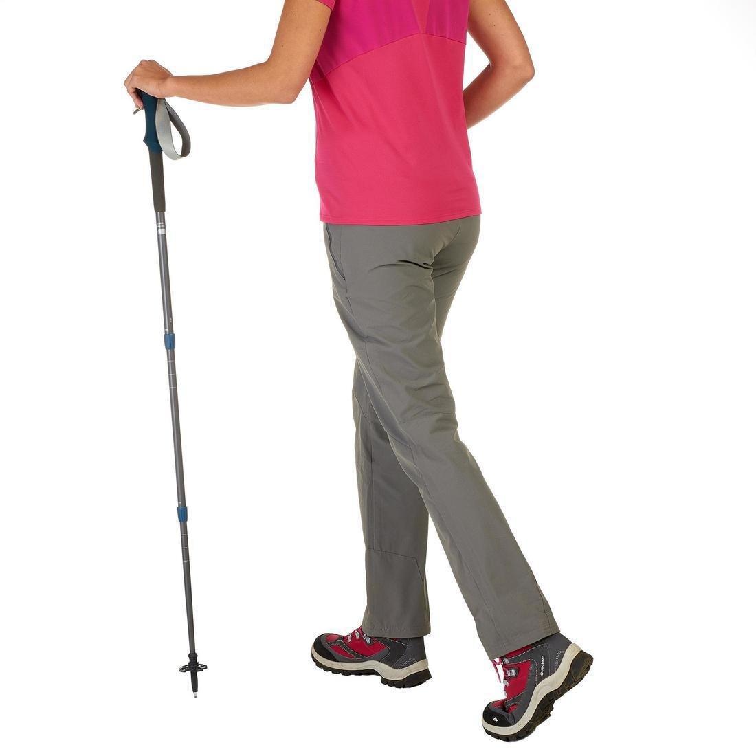 Adult Anti-Shock Hiking Pole, Grey/Blue, Grey, No Color, large image number 12