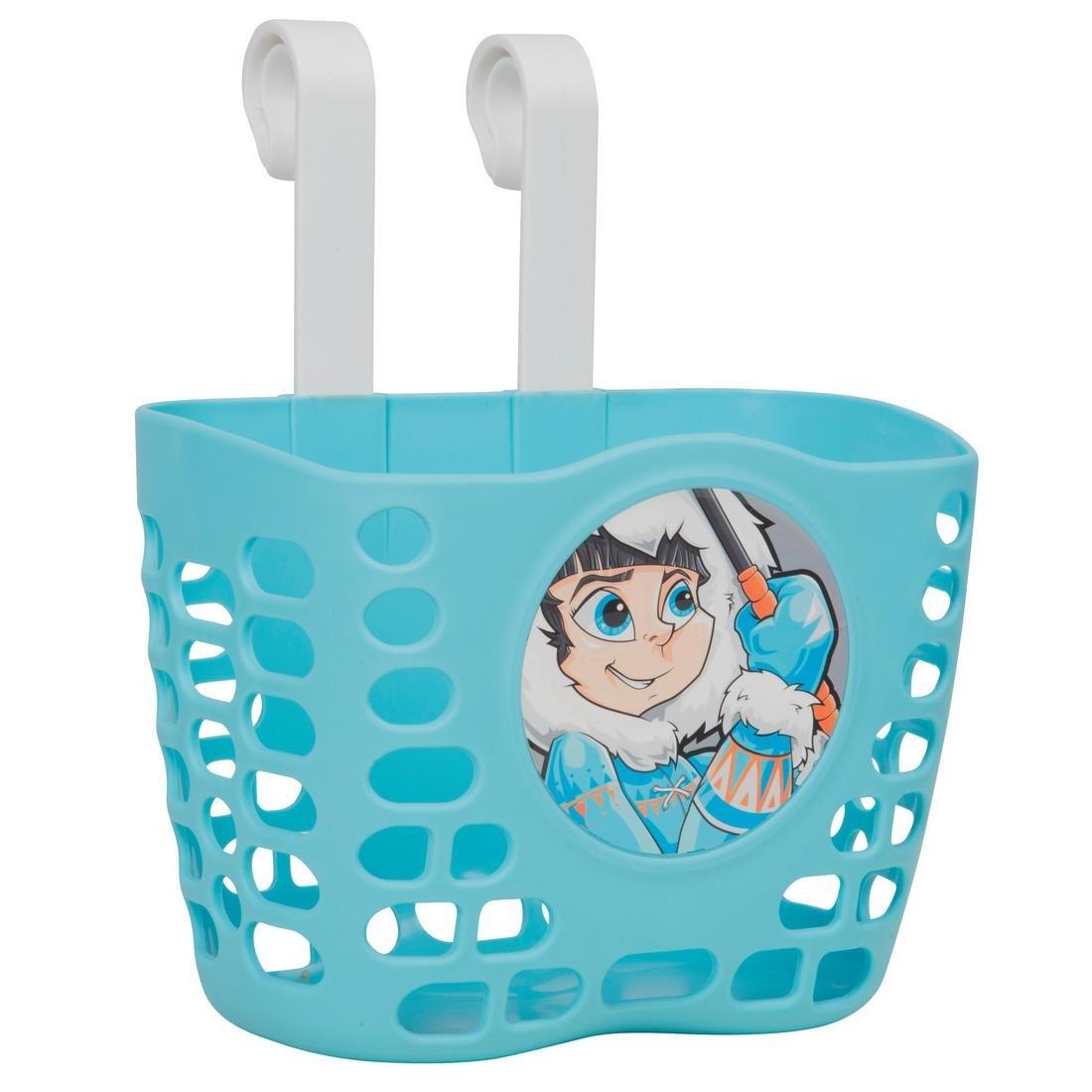 Kids' Bike Basket, Light Blue, No Color, large image number 1