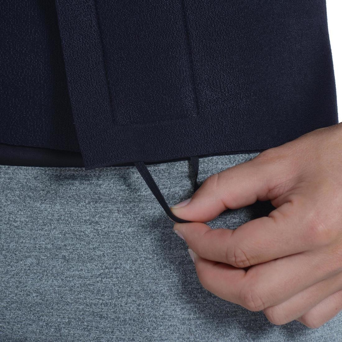 Cardio Fitness Sauna Belt, Black, No Color, large image number 3