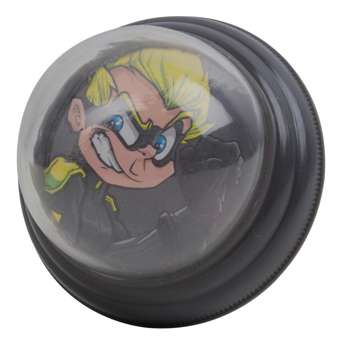 Kids Domed Bike Bell, Dark Hero, Black, , large image number 2