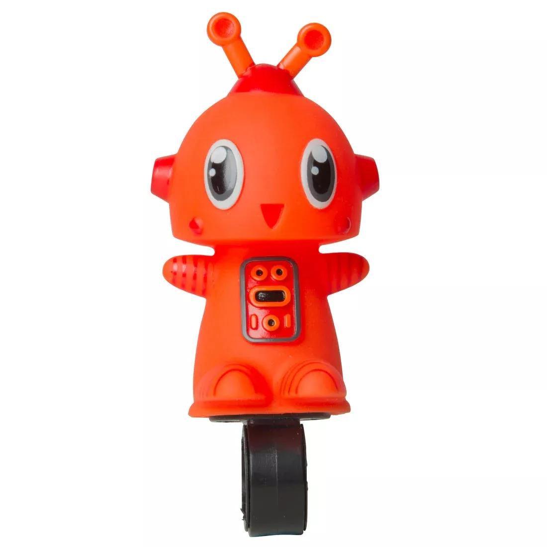Robot Children's Bike Horn, Orange, No Color, large image number 0