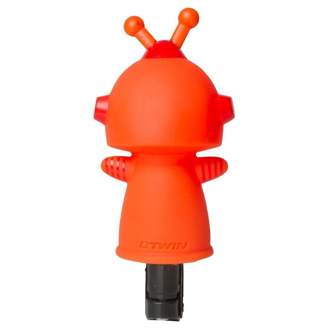Robot Children's Bike Horn, Orange, No Color, large image number 1