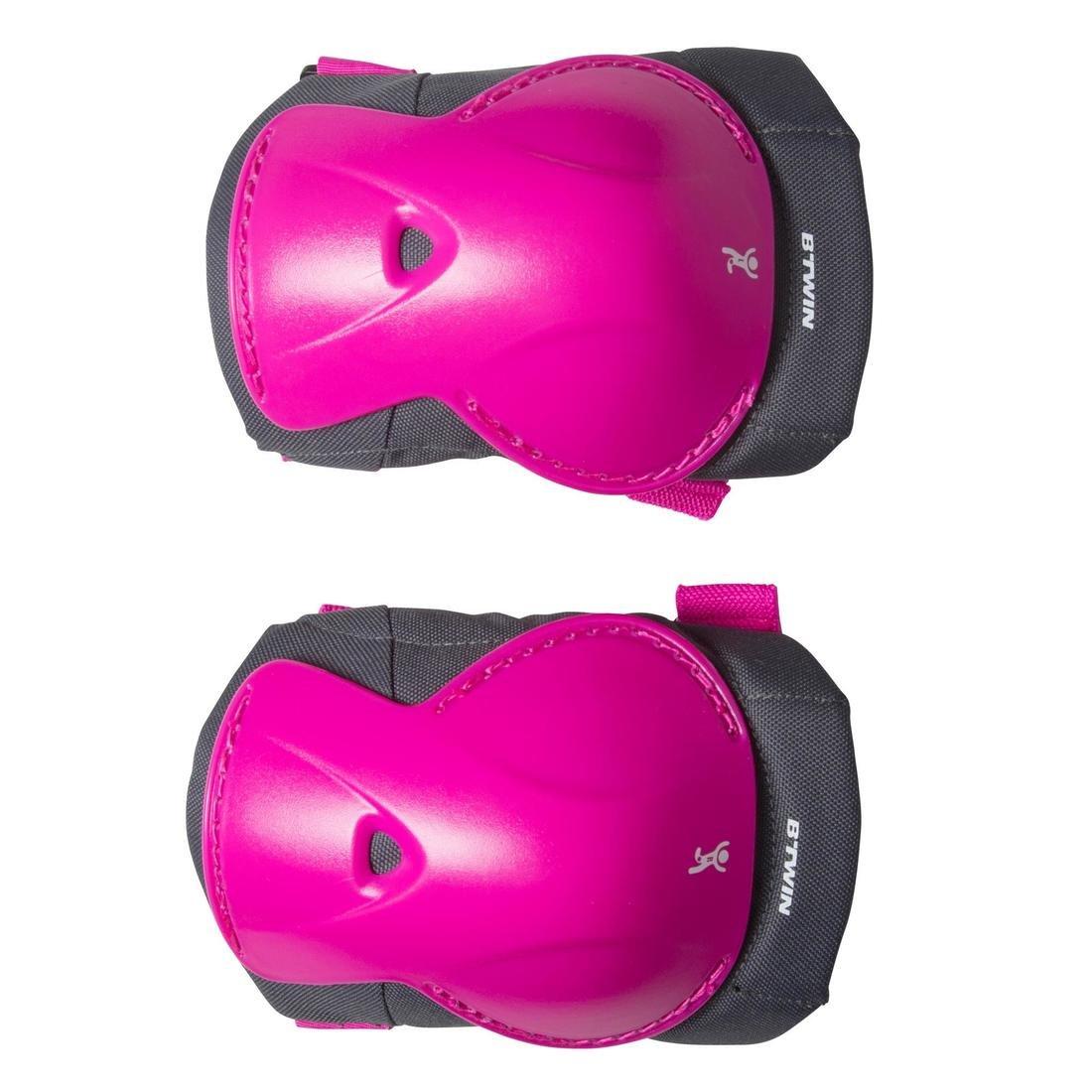 Kids' Elbow and Knee Pads for Cycling, Pink, No Color, large image number 7