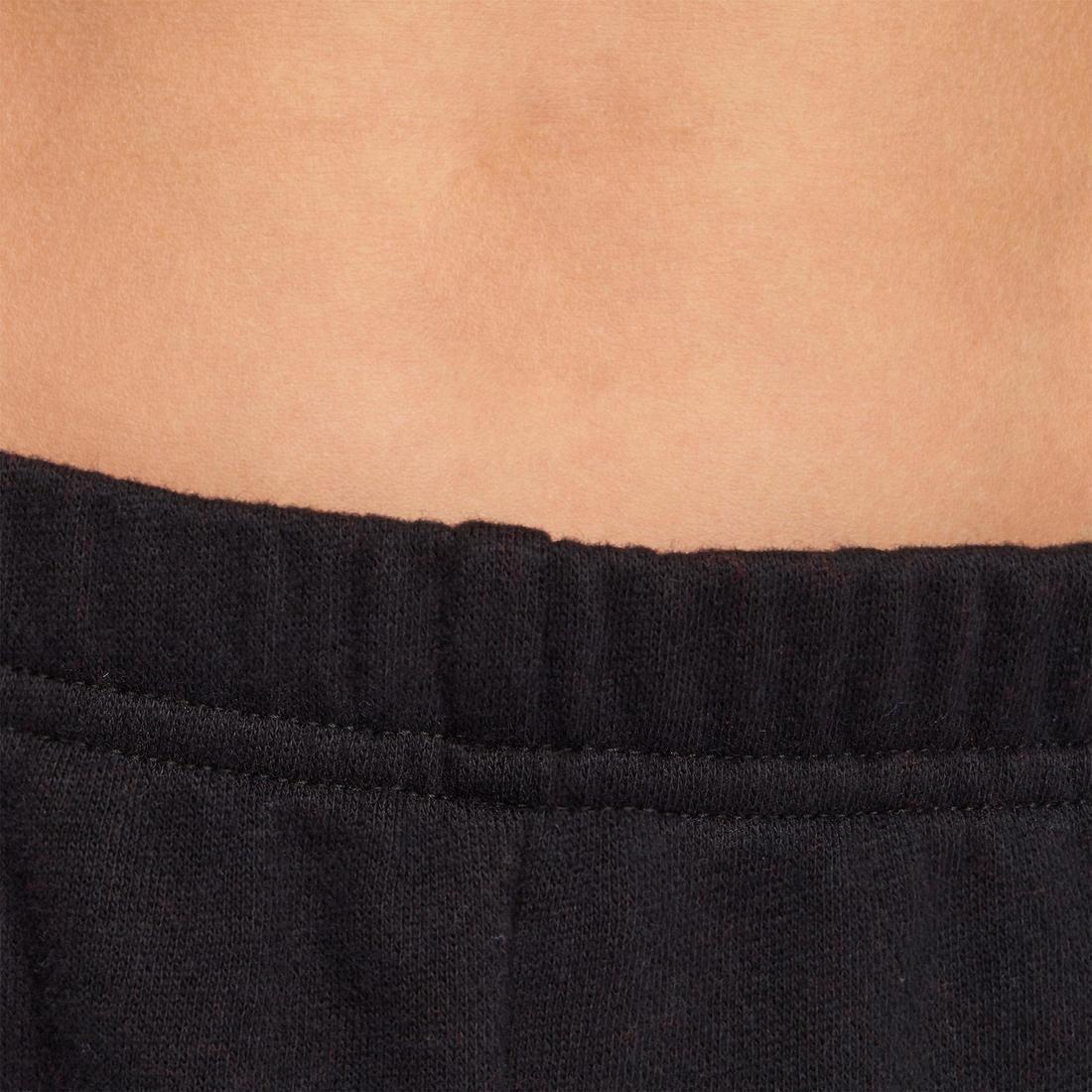 100 Warm'y Boys' Brushed Jersey Gym Bottoms, black, No Color, large image number 6