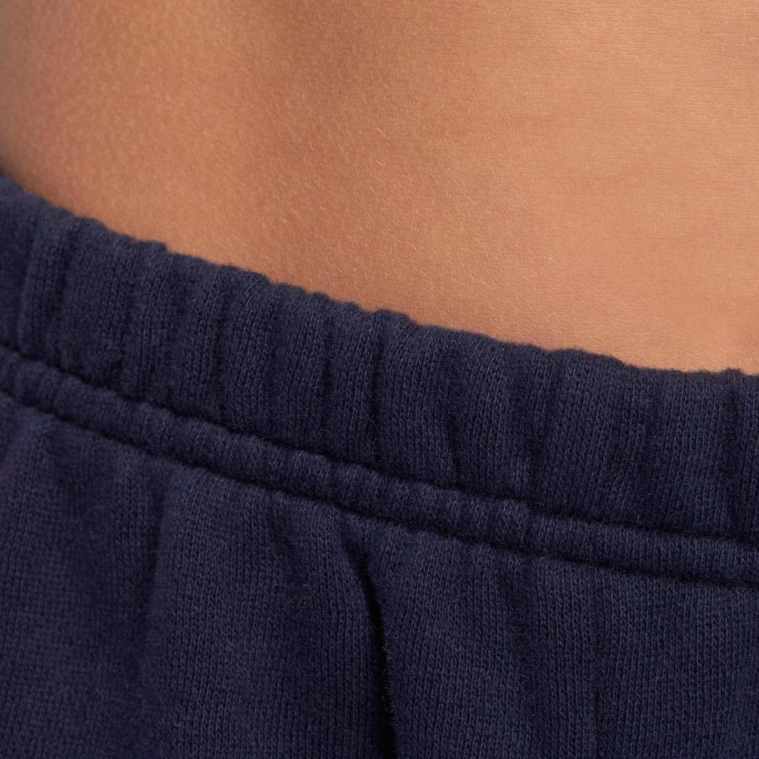 100 Warm'y Boys' Brushed Jersey Gym Bottoms, black, No Color, large image number 14