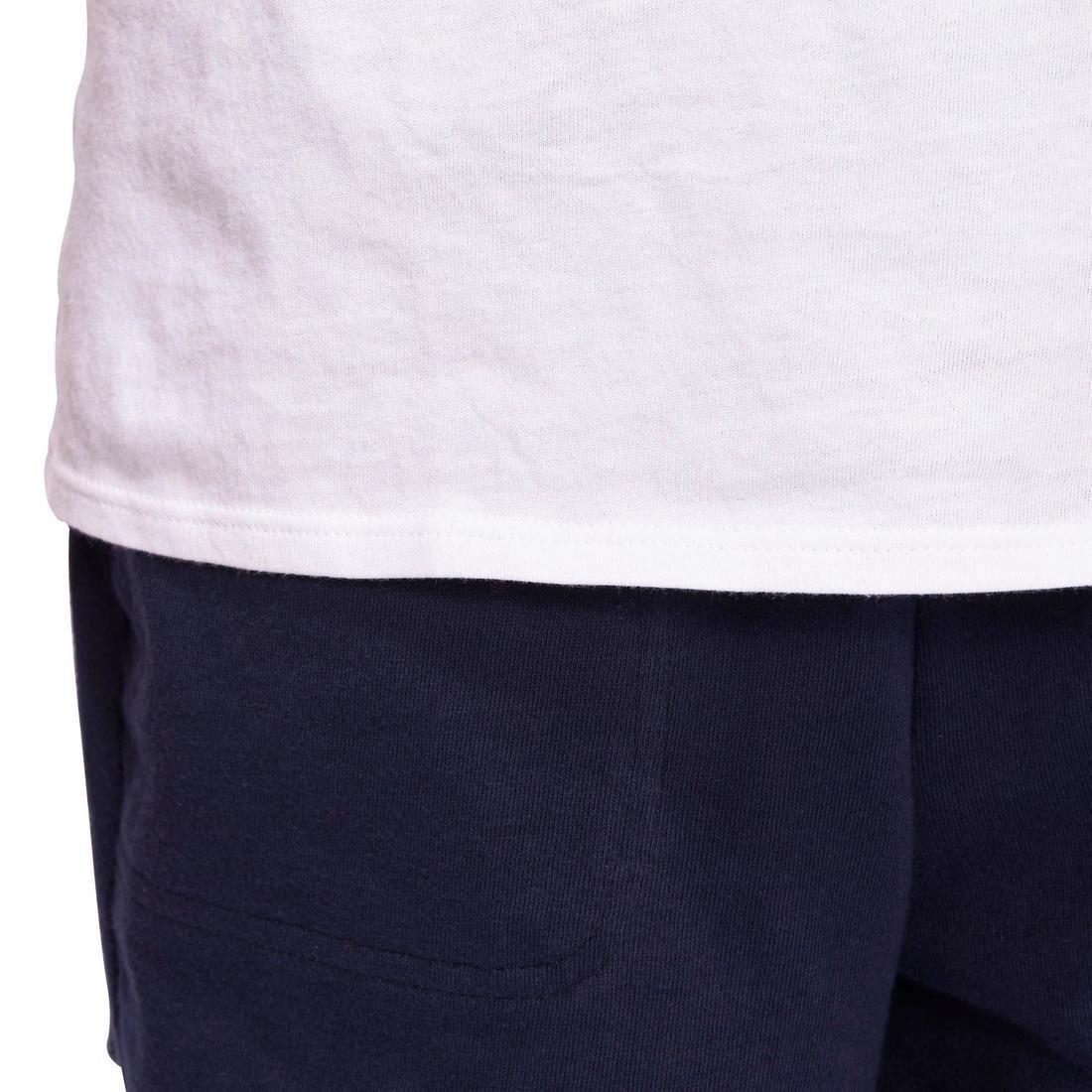100 Boys Short-Sleeved Gym T-Shirt Title, Black, No Color, large image number 13