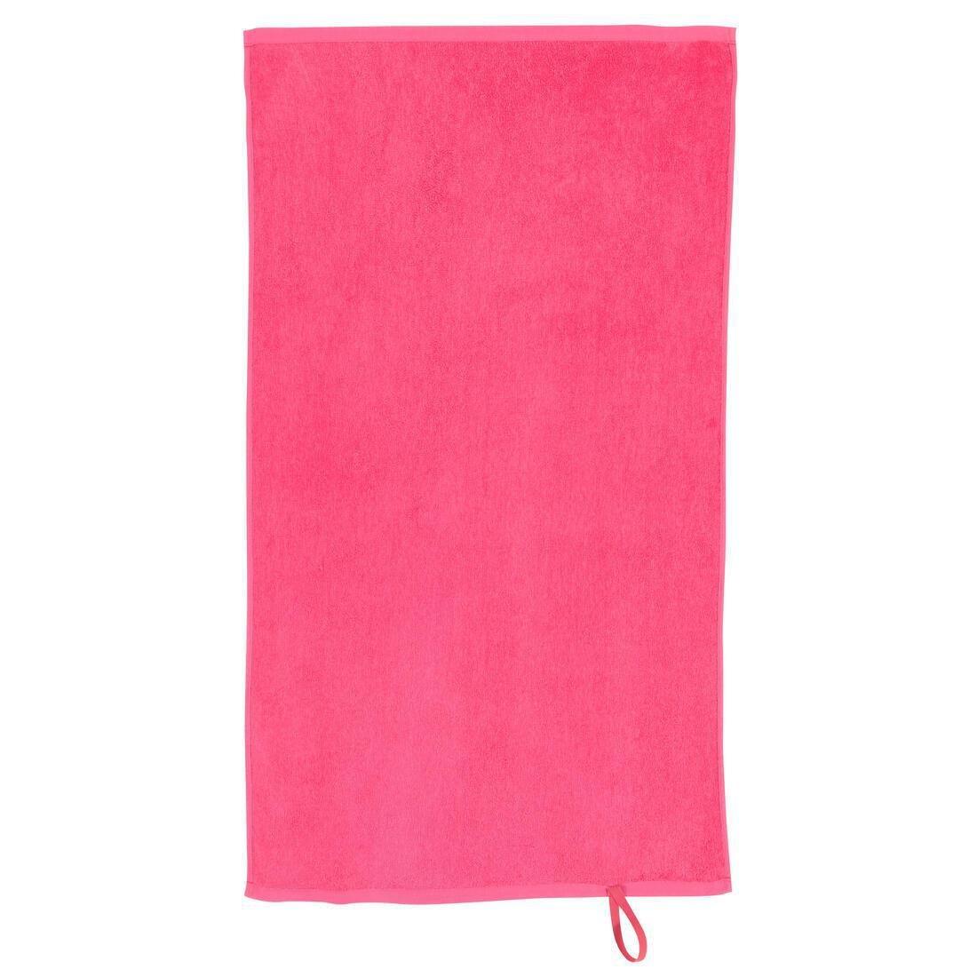 Cotton Fitness Towel, Black, No Color, large image number 6