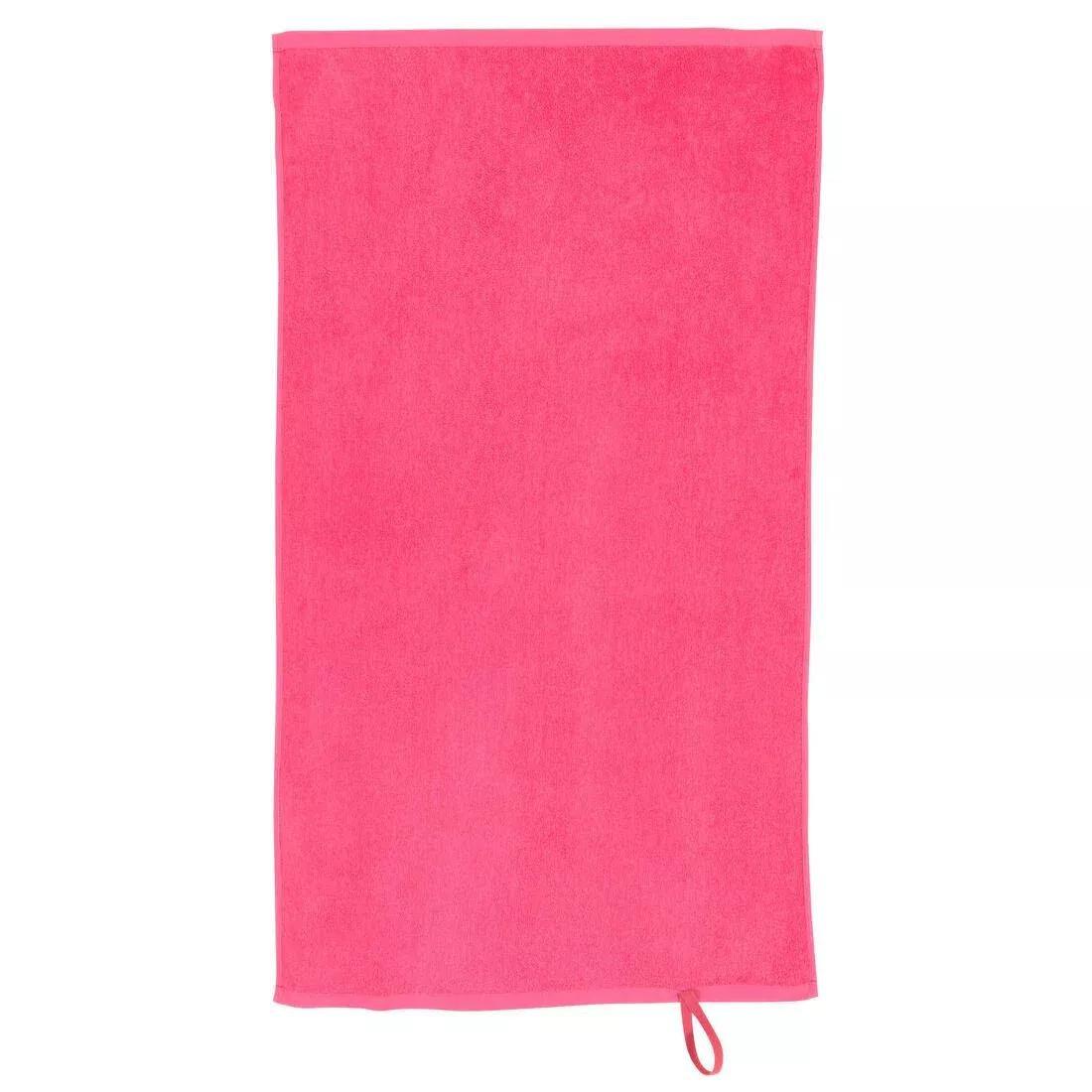 Cotton Fitness Towel, Blush Pink, No Color, large image number 0
