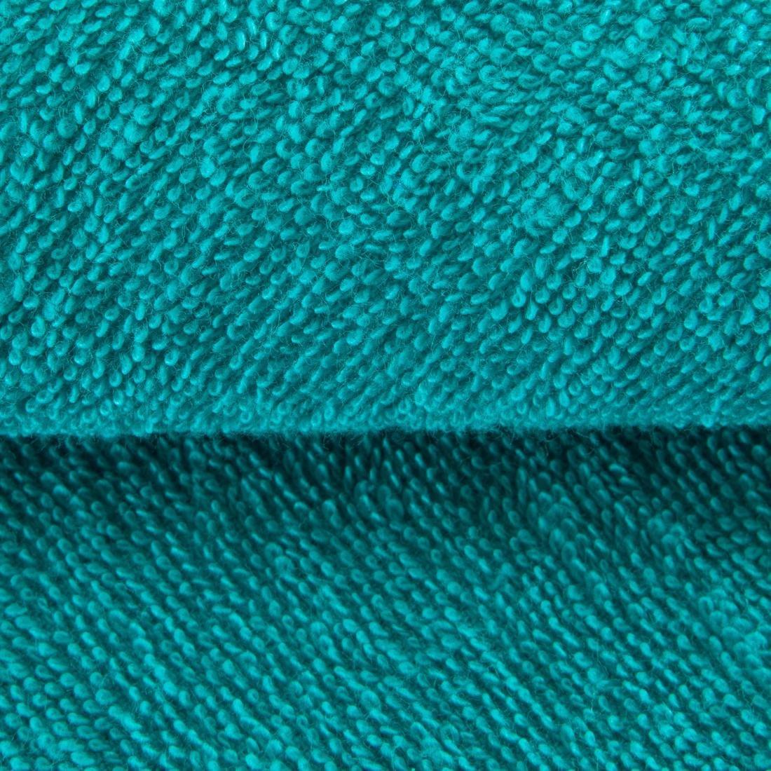 Small Cotton Fitness Towel, tropical blue, No Color, large image number 3