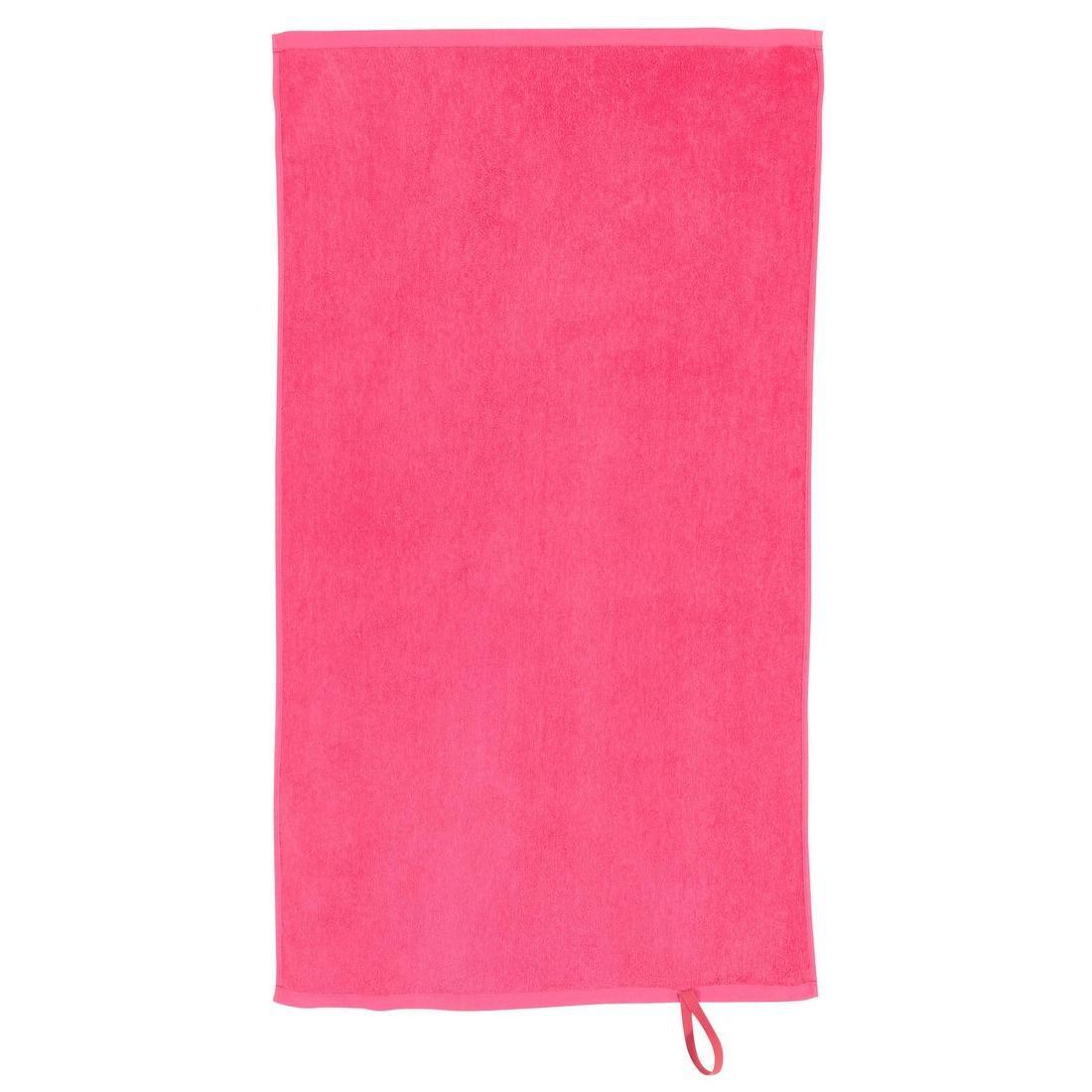 Small Cotton Fitness Towel, tropical blue, No Color, large image number 13