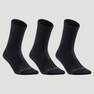 RS800 Adult High Sports Socks 3-pack, Black