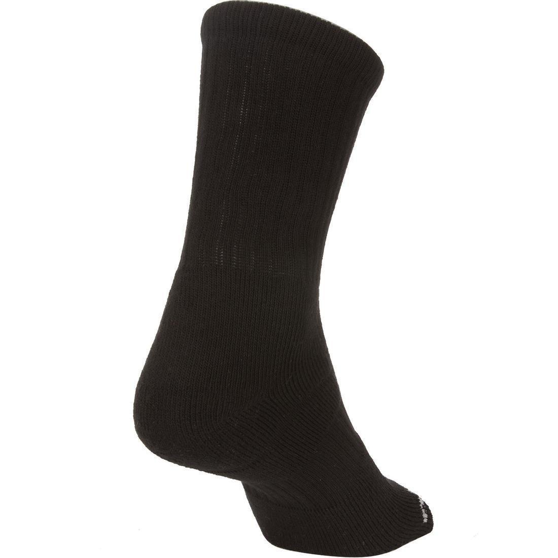 RS800 Adult High Sports Socks 3-pack, Black, No Color, large image number 3