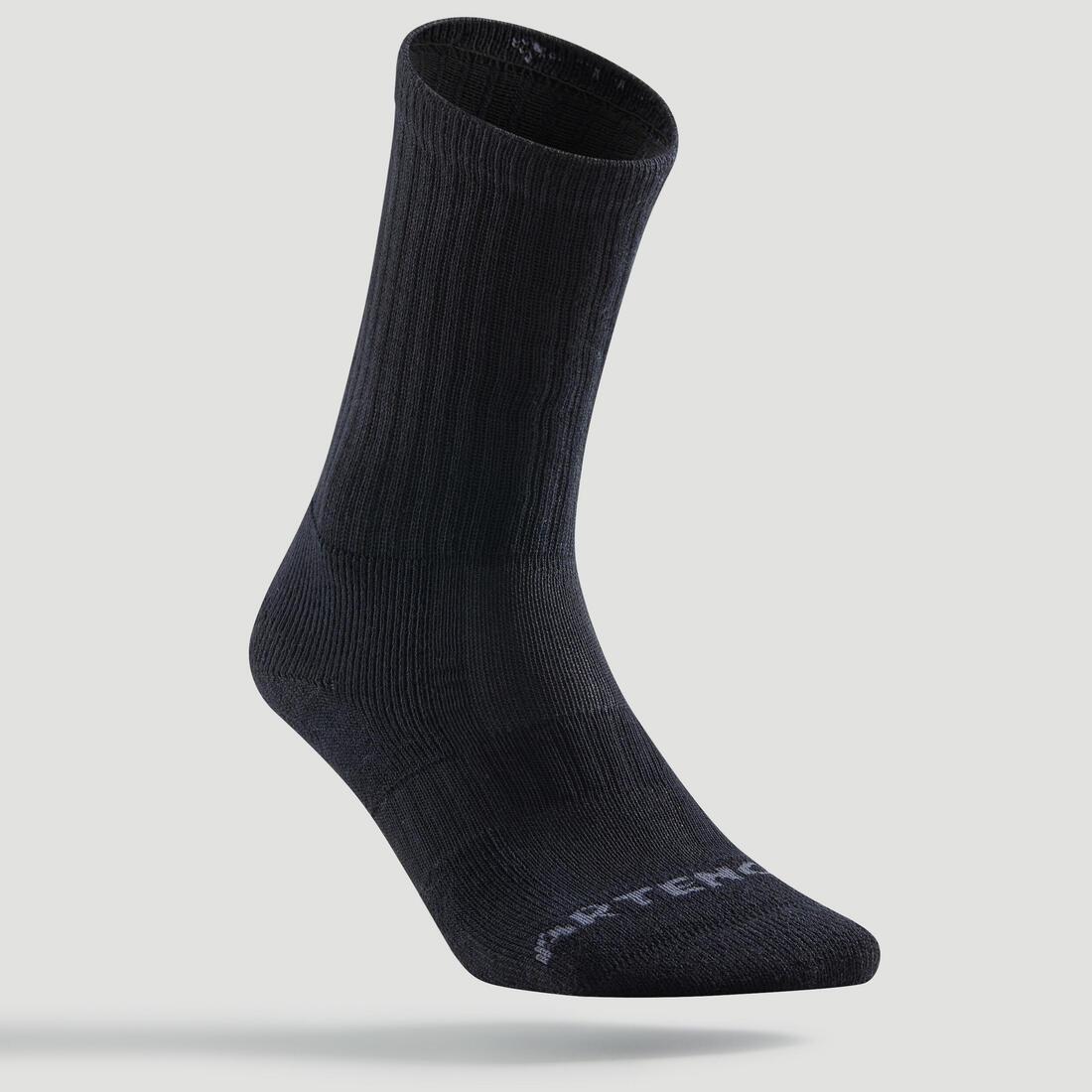 RS800 Adult High Sports Socks 3-pack-White, No Color, large image number 7