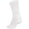 ARTENGO - RS800 Adult High Sports Socks 3-pack-White