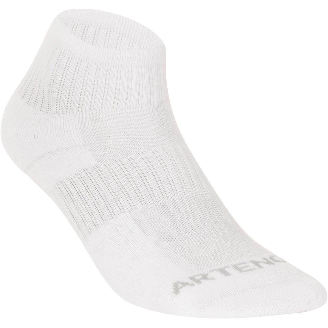 ARTENGO - RS800 Adult Sports Socks 3-Pack-White