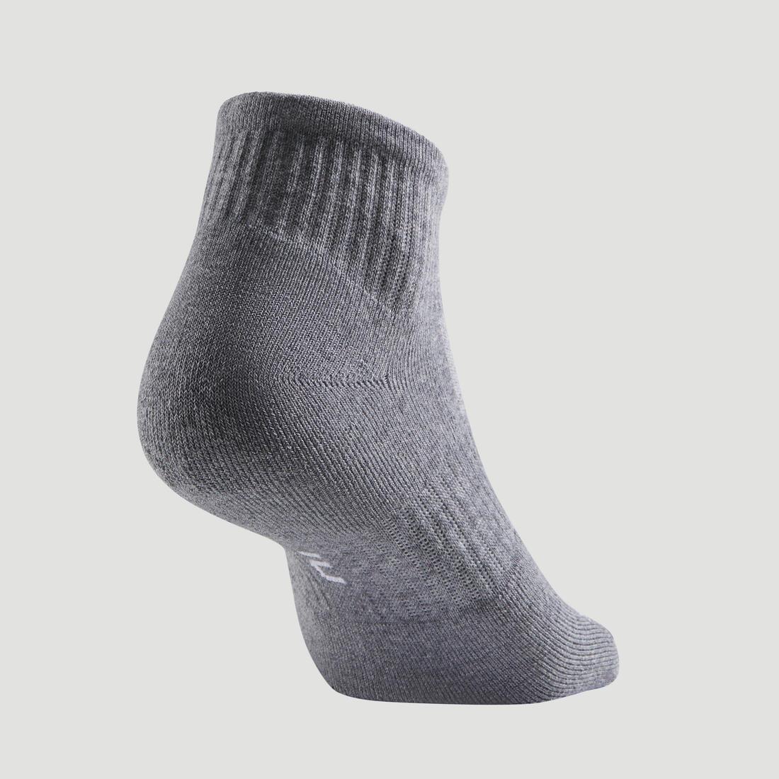 RS800 Adult Sports Socks 3-Pack-White, No Color, large image number 9